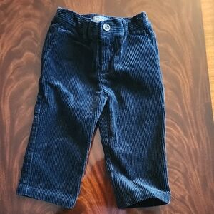 Kids Navy Corduroy Pants